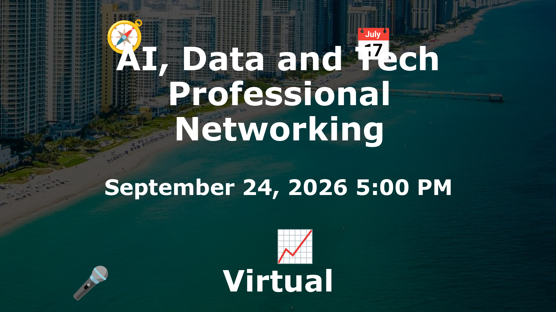 AI, Data and Tech Professional Networking event image